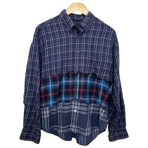 Urban Renewal Recycled Triple Splice Flannel Shirt
